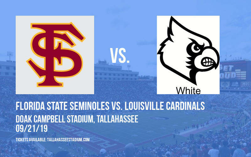 Florida State Seminoles vs. Louisville Cardinals at Doak Campbell Stadium