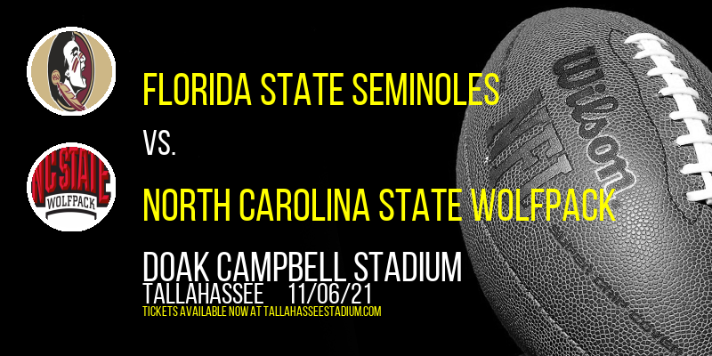 Florida State Seminoles vs. North Carolina State Wolfpack at Doak Campbell Stadium