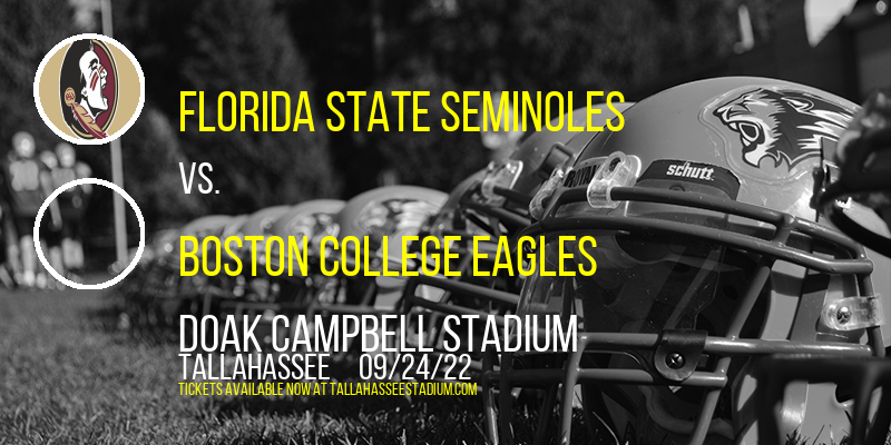 Florida State Seminoles vs. Boston College Eagles at Doak Campbell Stadium