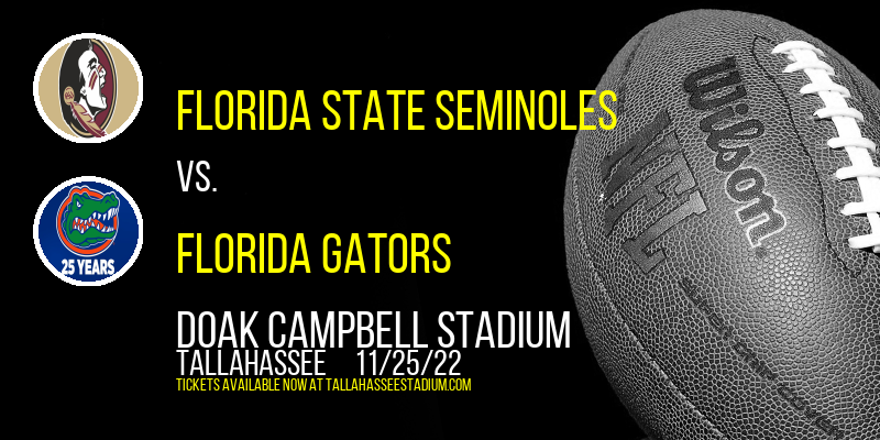 Florida State Seminoles vs. Florida Gators at Doak Campbell Stadium