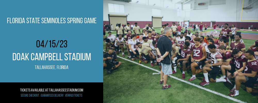 Florida State Seminoles Spring Game at Doak Campbell Stadium