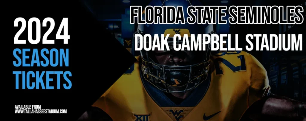 Florida State Seminoles Football 2024 Season Tickets at Doak Campbell Stadium