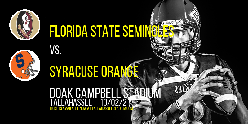Florida State Seminoles vs. Syracuse Orange at Doak Campbell Stadium tickets Florida State Seminoles vs. Syracuse Orange at Doak Campbell Stadium