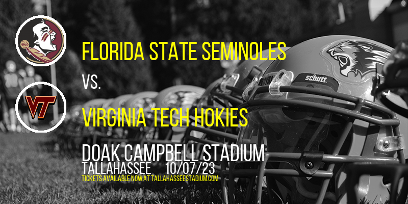 Florida State Seminoles vs. Virginia Tech Hokies at Doak Campbell Stadium tickets Florida State Seminoles vs. Virginia Tech Hokies at Doak Campbell Stadium