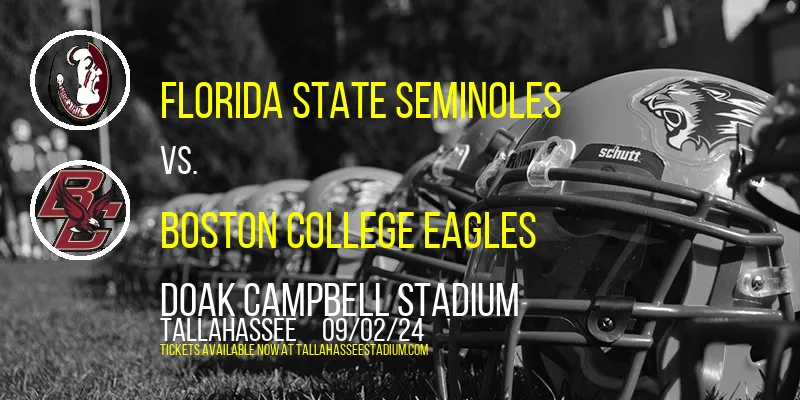 Florida State Seminoles vs. Boston College Eagles at Doak Campbell Stadium